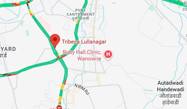 Tribeca Lullanagar Location